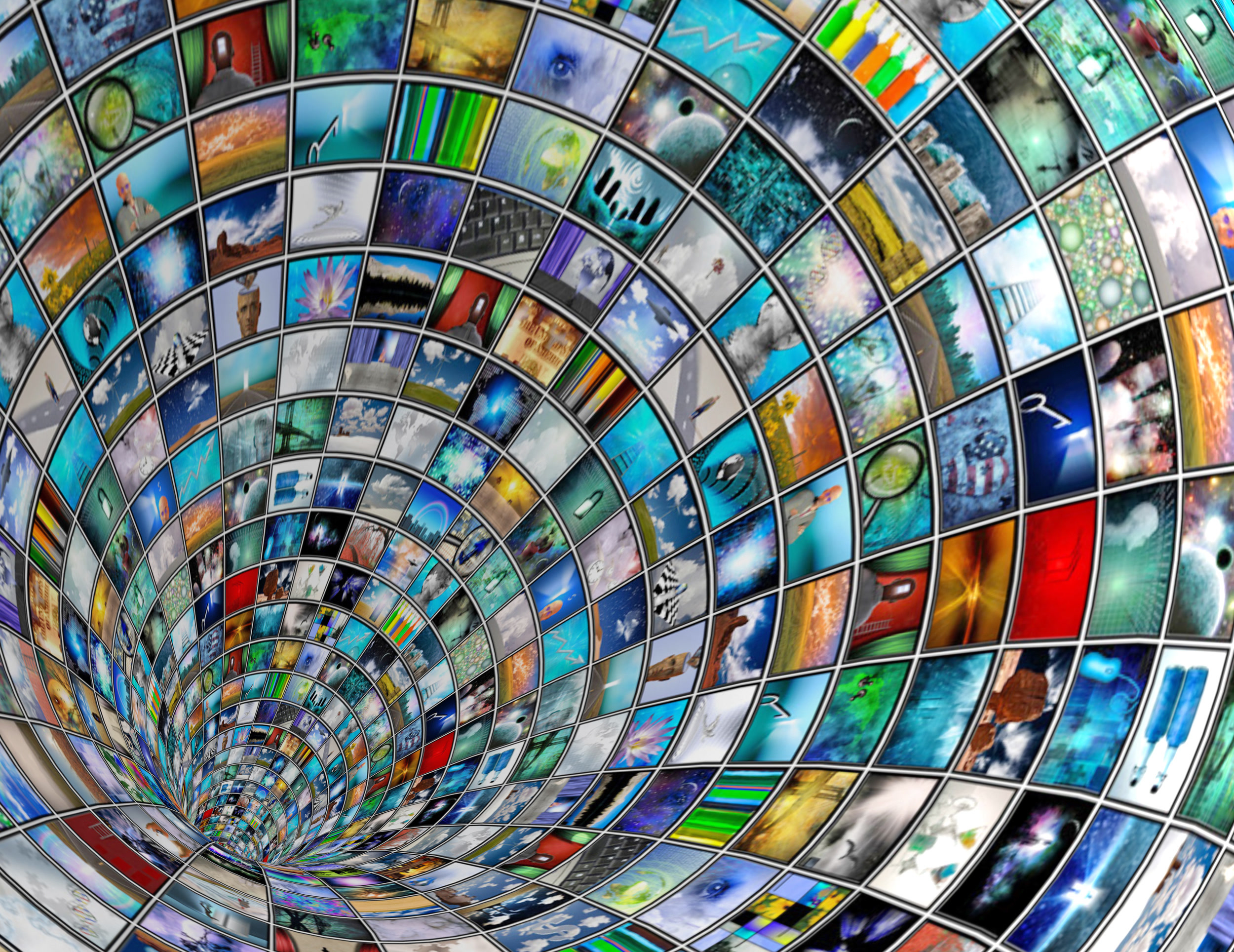 Digital poster design example with research content